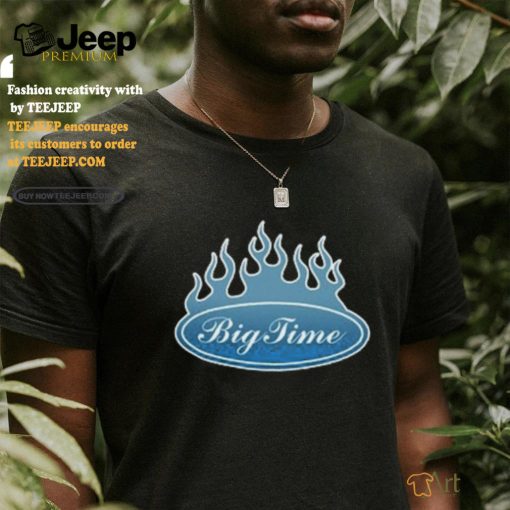 Bigtime Blue Flame Shirt