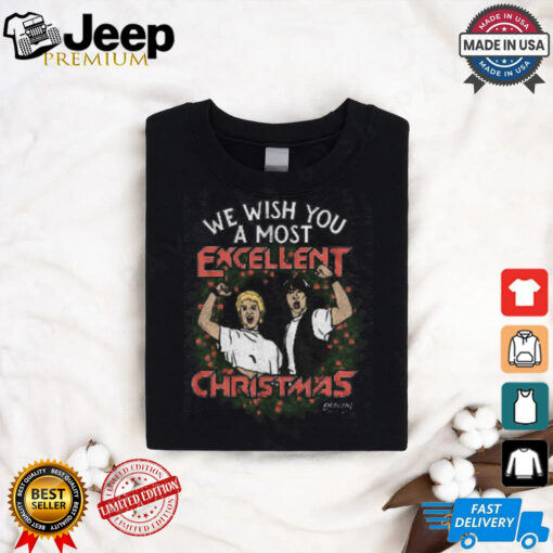 Bill and Ted Excellent Christmas T Shirt