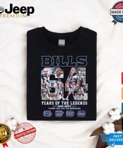 Bill years of the legends 1960 2024 thank you for the memories shirt