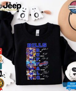 Bills Buffalo Tyler Bass Rasul Douglas Christian Benford signatures shirt