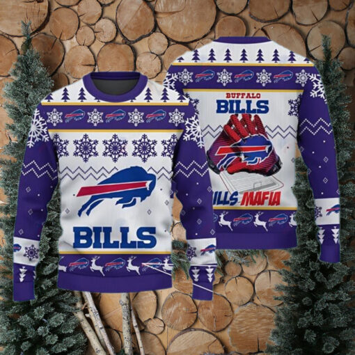 Bills Mafia Buffalo Bills Ugly Christmas Sweater