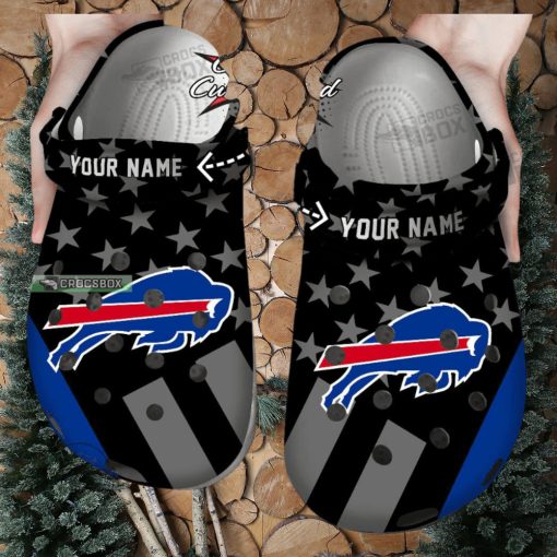 Bills Mafia Spirit Crocs Shoes Buffalo Bills Crocs Mens