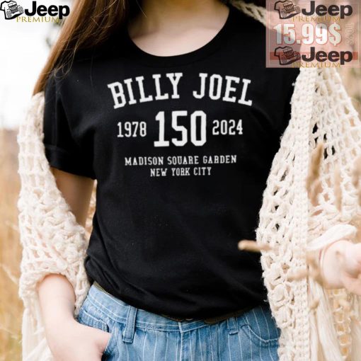 Billy Joel 150 MSG Athletic Shirt