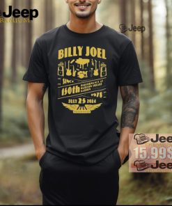 Billy Joel 150th MSG Instruments July 25 2024 Shirt