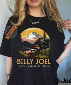 Billy Joel 5 24 24 Seattle Mountain Event T Shirt