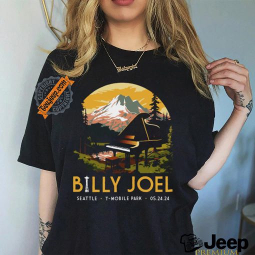 Billy Joel 5 24 24 Seattle Mountain Event T Shirt