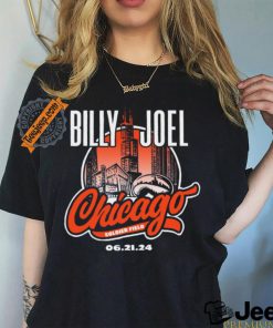 Billy Joel 6 21 24 Chicago Event T Shirt