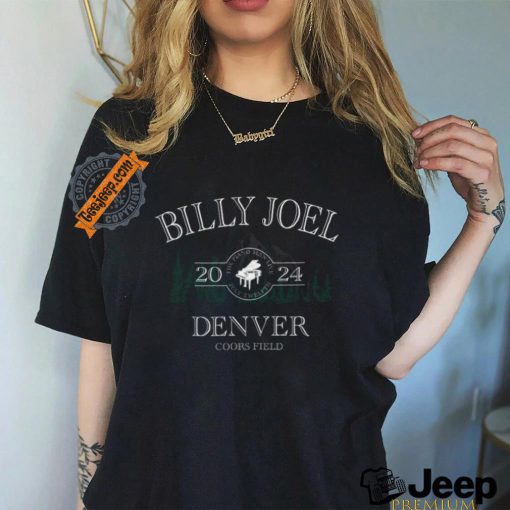 Billy Joel 7 12 24 Denver Piano Event T Shirt