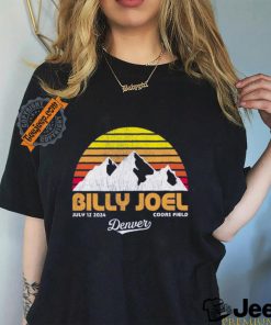 Billy Joel 7 12 24 Denver Retro Event T Shirt