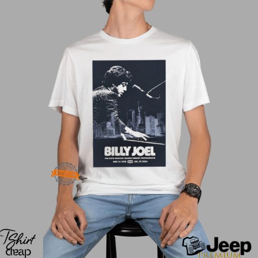 Billy Joel July 25 2024 Madison Square Garden In New York NY T Shirt