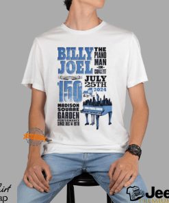 Billy Joel The Final Show At MSG In New York NY On July 25 2024 T Shirt