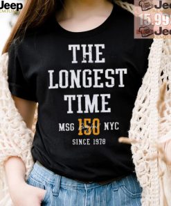 Billy Joel The Longest Time 150 At MSG In NYC On July 25 2024 Shirt