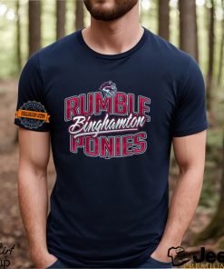 Binghamton Rumble Ponies Carousel horse logo Shirt