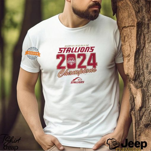 Birmingham Stallions 2024 Ufl Champions Shirt