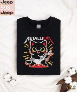 Black Cat Metal Band T Shirt