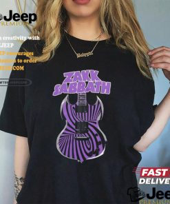 Black Label Society Zakk Sabbath Barbarian Guitar T shirts