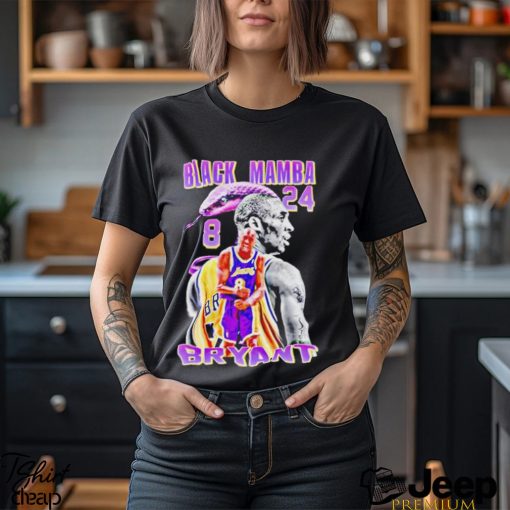 Black Mamba Kobe Bryant 24 8 Los Angeles Lakers shirt