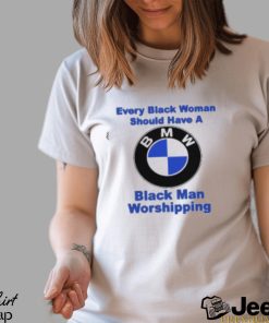 Black Man Worshipping T Shirt