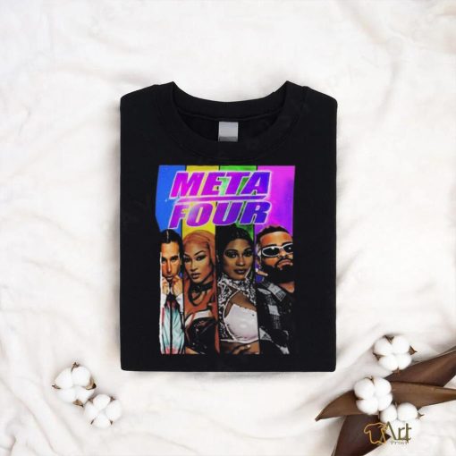 Black Meta Four Unisex T Shirt