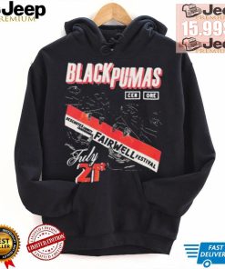 Black Pumas 2024 FairWell Festival Shirt