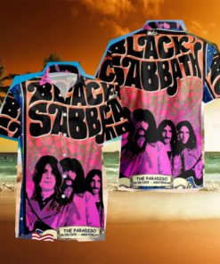 Black Sabbath 1975 Tour Black Sabbath Hawaiian Shirt