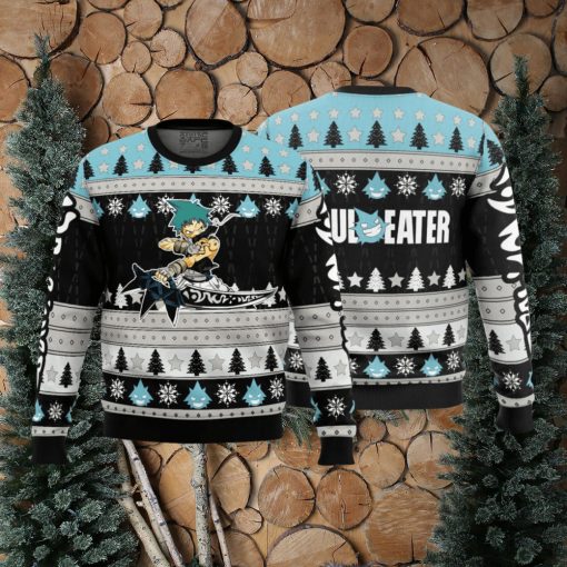 Black Star Soul Eater Ugly Christmas Sweater