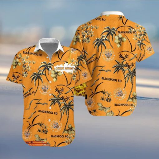 Blackpool F.C Hawaiian Shirt Custom Name Trending For Men Women Gift Summer