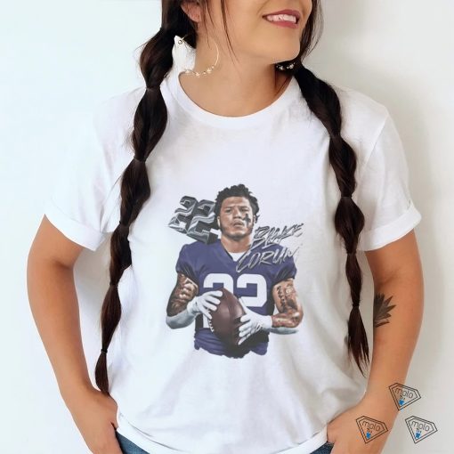 Blake Corum 22 Los Angeles Rams football graphic shirt