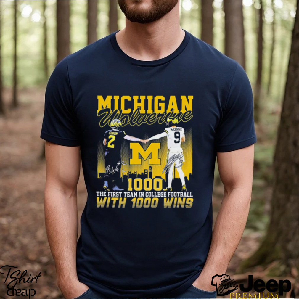 Blake Corum And Jj Mccarthy Michigan Wolverines The First Team In