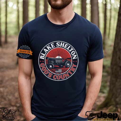 Blake Shelton God’s Country Tractor Shirt