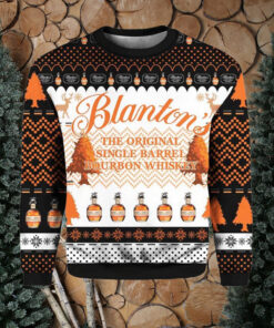 Blanton’s Bourbon Whiskey Ugly Christmas Sweater