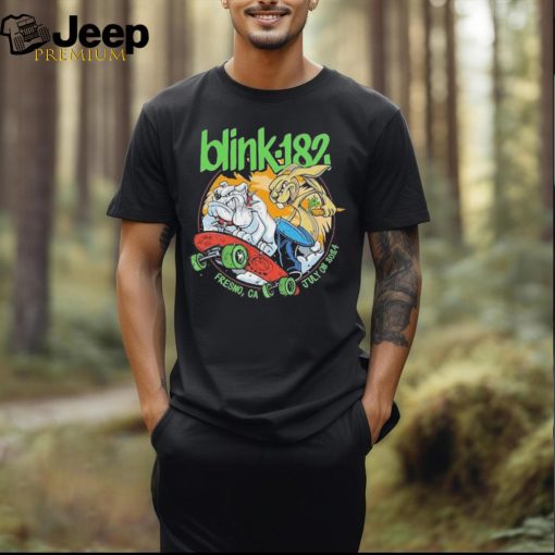 Blink 182 08 07 2024 fresno save mart center T shirt