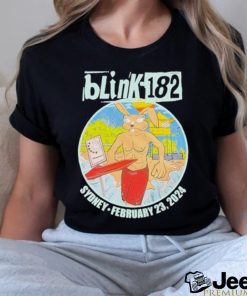 Blink 182 2024 Australia Tour Qudos Bank Arena February 23 shirt