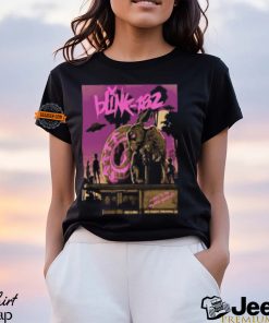 Blink 182 City Merch At Sofi Stadium In Inglewood CA With The Rams Artwork 2024 Unisex T Shirt