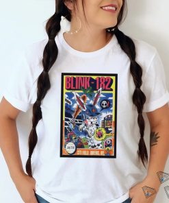 Blink 182 July 21 2024 Citi Field in Queens NY Poster Shirt