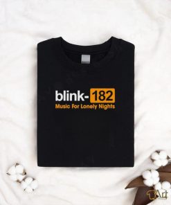 Blink 182 Music For Lonely Nights Logo Shirt