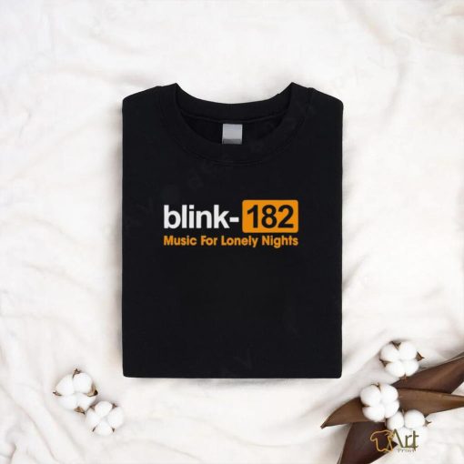 Blink 182 Music For Lonely Nights Logo Shirt