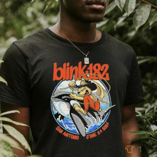 Blink 182 San Antonio June 24 2024 Event t shirt