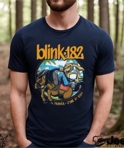 Blink 182 show at ball arena on june 27 2024 shirt