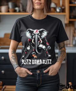 Blitz Bama Blitz Alabama Muscular Elephant Mascot Shirt