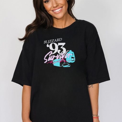 Blizzard 93 survivor T shirt
