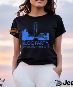 Bloc Party A Weekend In The City Shirt