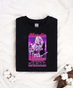 Blondie 49th Anniversary Thank You For The Memories T Shirt