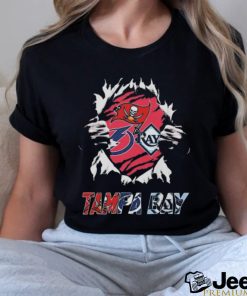 Blood Inside Me Tampa Bay Sport Team Rays X Buccaneers X Lightning X 2024 T shirt