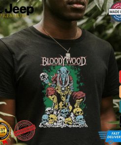 Bloody Wood Elephant Skull Tee Shirt