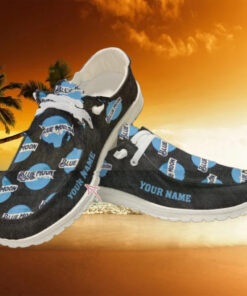 Blue Moon Custom Name Hey Dude Shoes