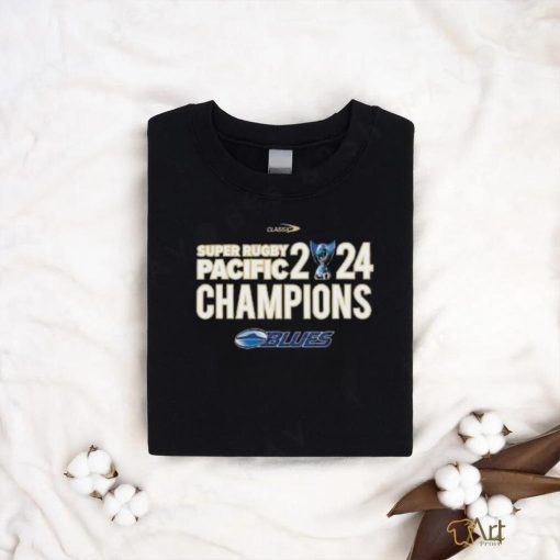 Blues Super Rugby Pacific 2024 Champions Vintage T Shirt