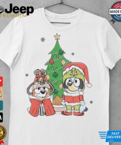 Bluey Grinch Bingo Cindy Christmas T Shirt