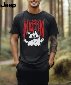 Bluey Muffin Metal T shirt