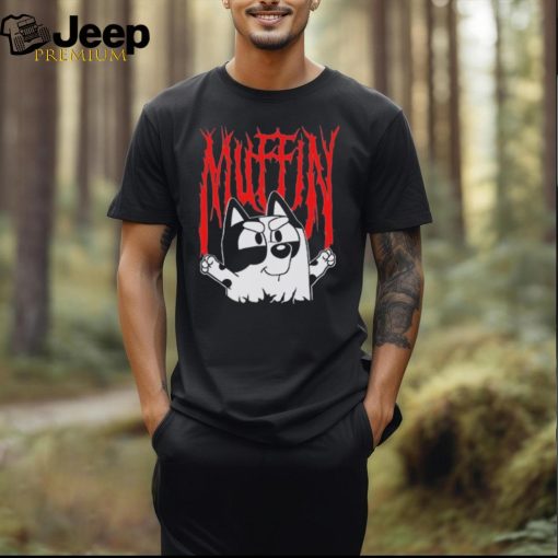 Bluey Muffin Metal T shirt